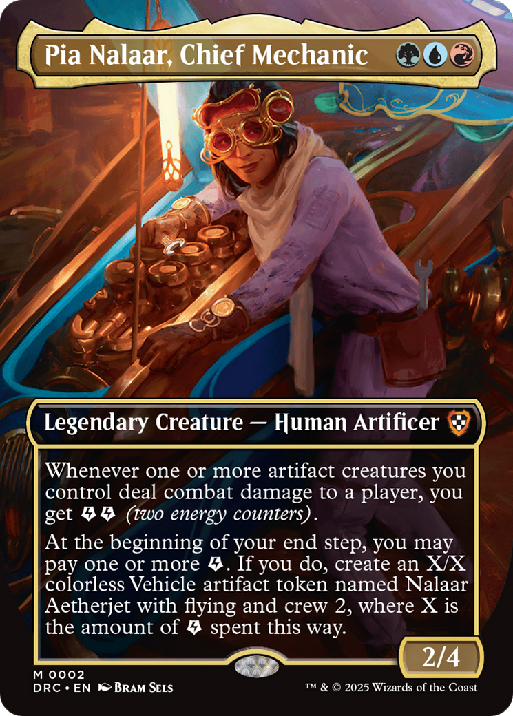 Pia Nalaar, Chief Mechanic (Borderless) [Aetherdrift Commander] | Total Play