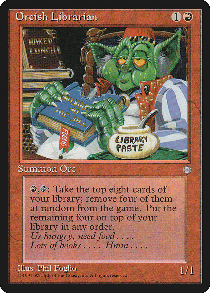 Orcish Librarian [Ice Age] | Total Play