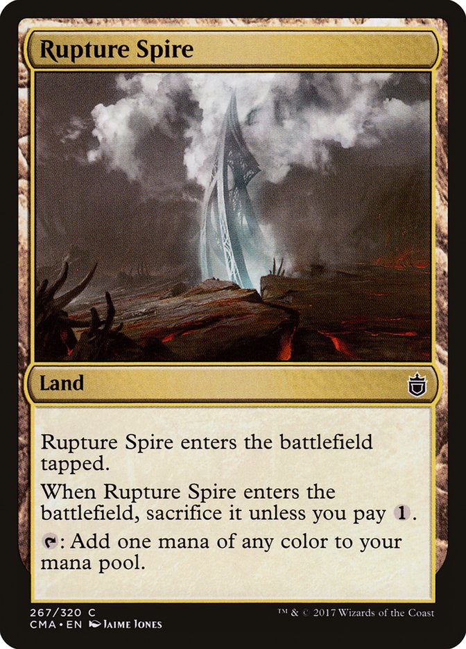 Rupture Spire [Commander Anthology] | Total Play