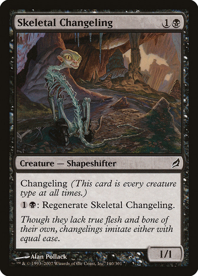 Skeletal Changeling [Lorwyn] | Total Play