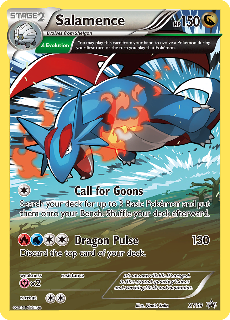 Salamence (XY59) [XY: Black Star Promos] | Total Play