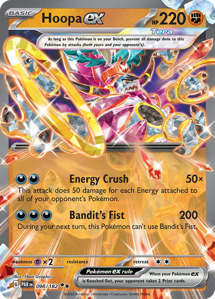 Hoopa ex (098/182) [Scarlet & Violet: Paradox Rift] | Total Play