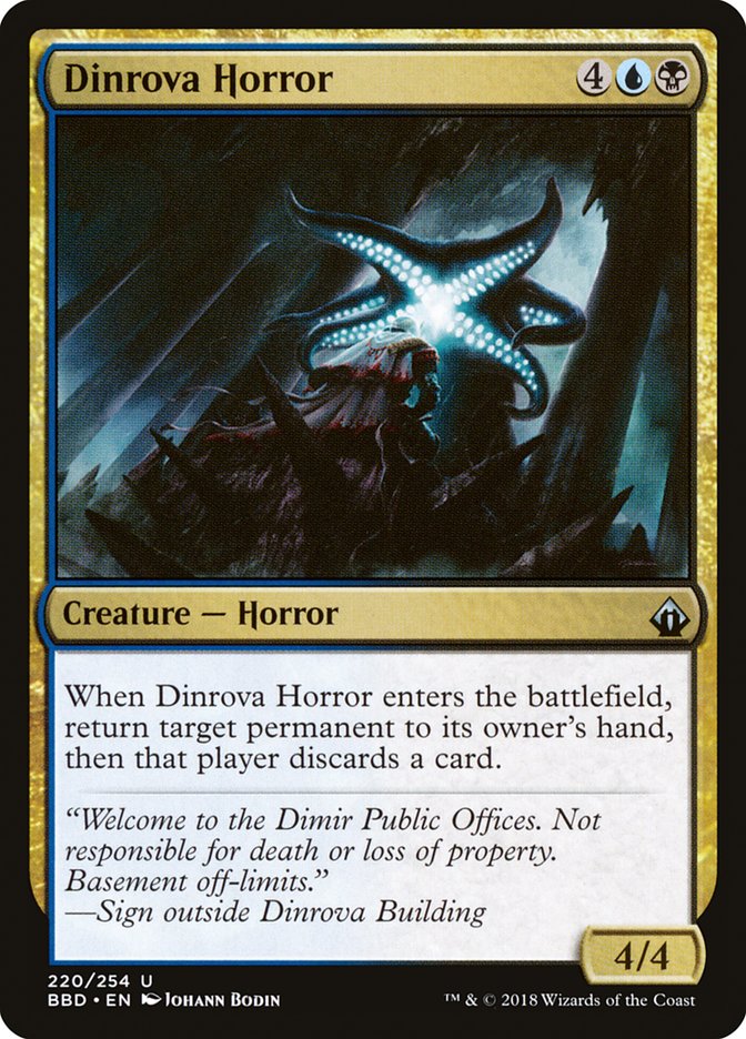 Dinrova Horror [Battlebond] | Total Play