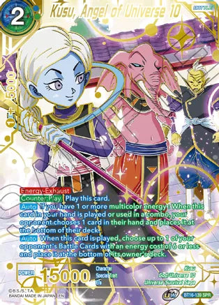 Kusu, Angel of Universe 10 (SPR) (BT16-139) [Realm of the Gods] | Total Play