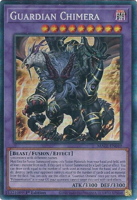 Guardian Chimera [MAZE-EN049] Collector's Rare | Total Play
