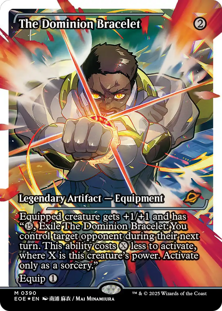 The Dominion Bracelet (Showcase) (Fracture Foil) [Edge of Eternities] | Total Play