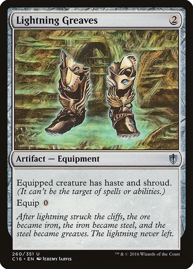 Lightning Greaves [Commander 2016] | Total Play