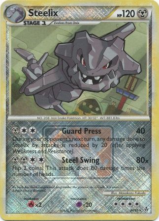 Steelix (24/95) (League Promo) [HeartGold & SoulSilver: Unleashed] | Total Play