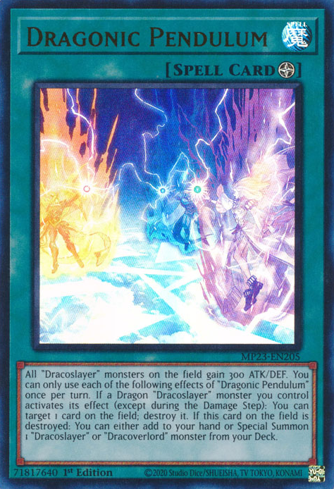 Dragonic Pendulum [MP23-EN205] Ultra Rare | Total Play