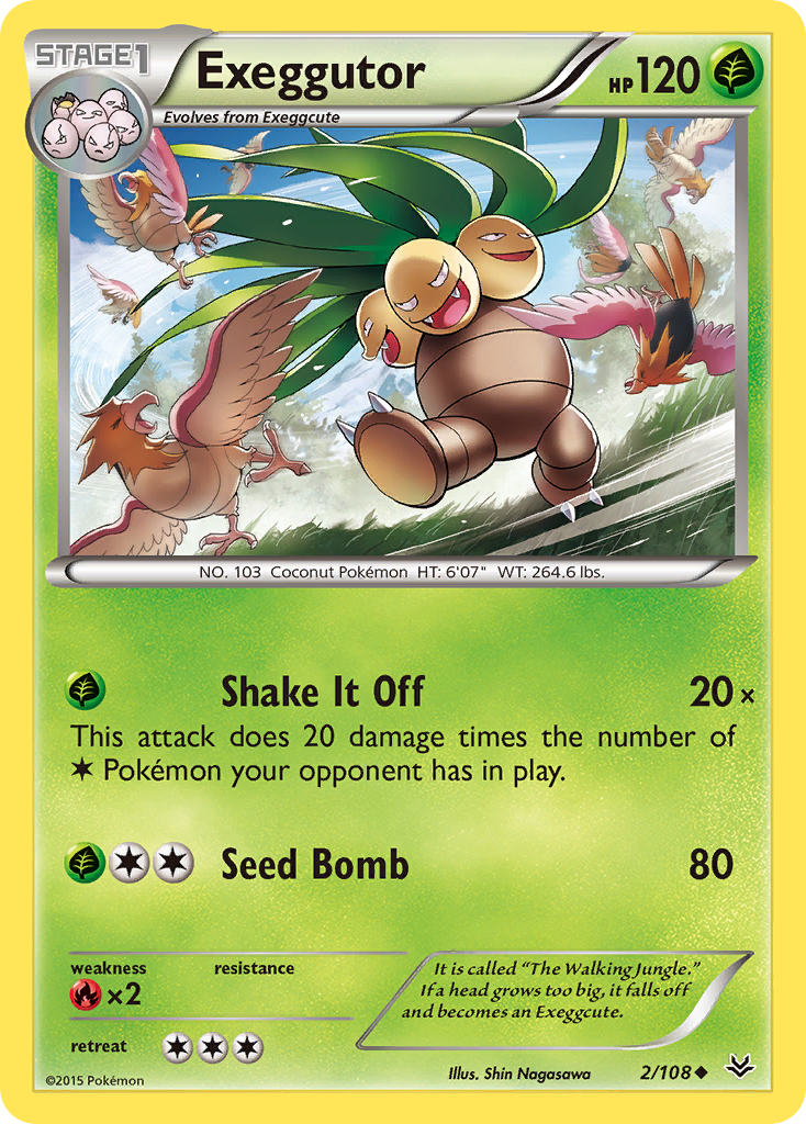 Exeggutor (2/108) [XY: Roaring Skies] | Total Play