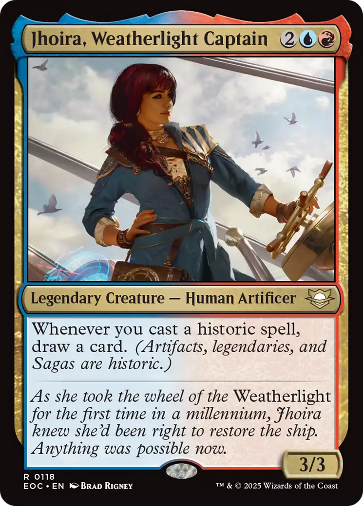 Jhoira, Weatherlight Captain [Edge of Eternities Commander] | Total Play
