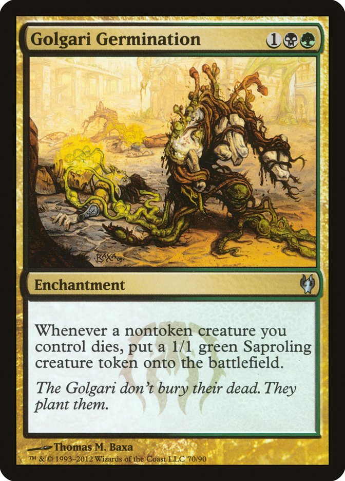 Golgari Germination [Duel Decks: Izzet vs. Golgari] | Total Play