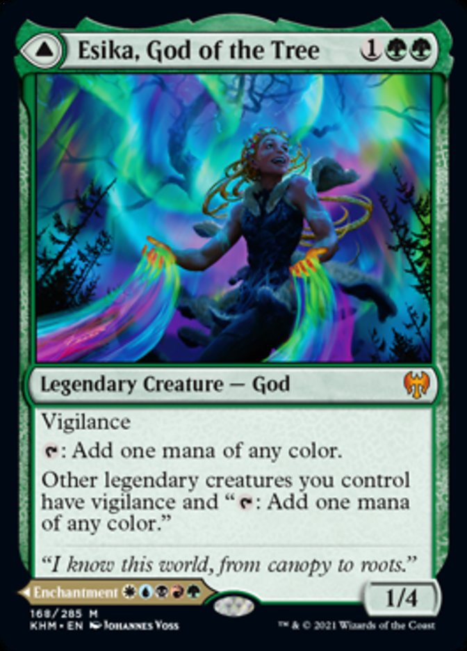 Esika, God of the Tree // The Prismatic Bridge [Kaldheim] | Total Play
