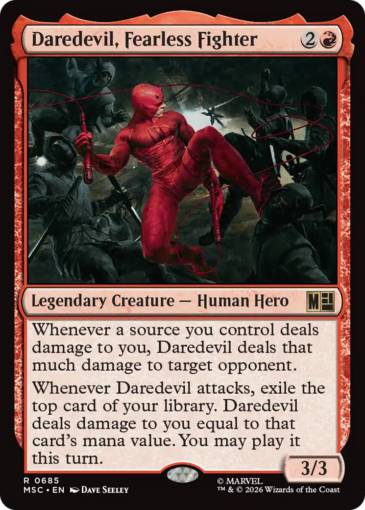 Daredevil, Fearless Fighter [Marvel Super Heroes Commander] | Total Play