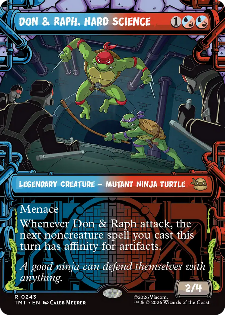 Don & Raph, Hard Science (Showcase) [Teenage Mutant Ninja Turtles] | Total Play