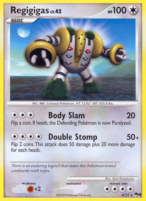 Regigigas (4/17) [POP Series 9] | Total Play