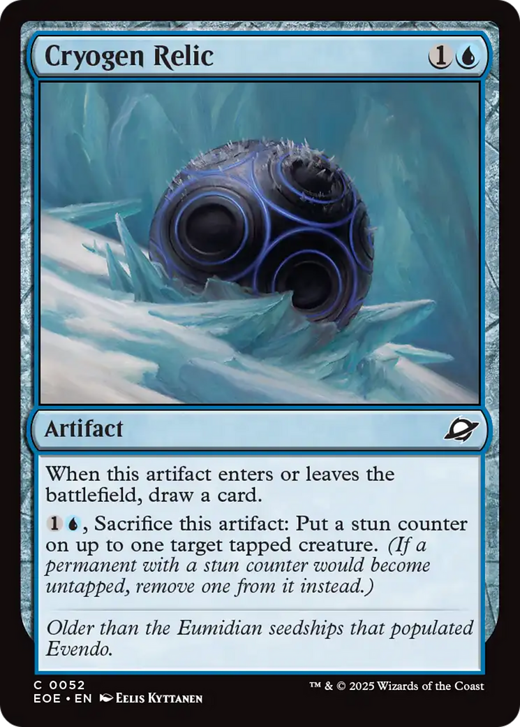 Cryogen Relic [Edge of Eternities] | Total Play