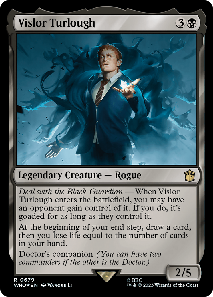 Vislor Turlough (Surge Foil) [Doctor Who] | Total Play