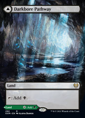 Darkbore Pathway // Slitherbore Pathway (Borderless Alternate Art) [Kaldheim] | Total Play