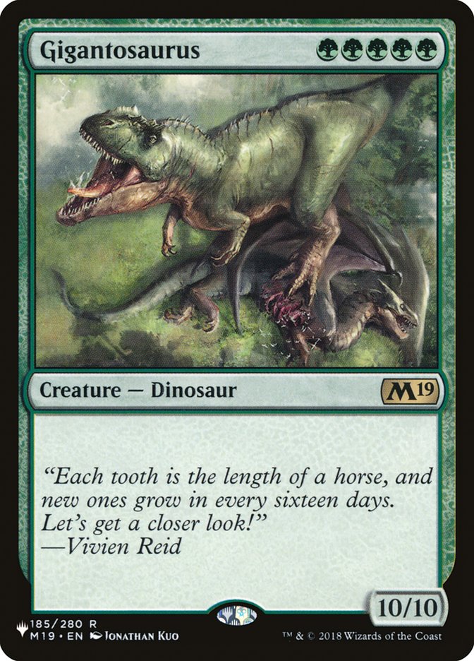 Gigantosaurus [The List] | Total Play