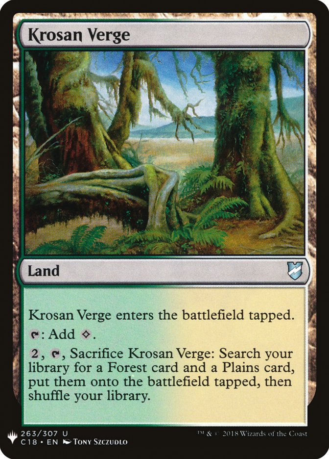 Krosan Verge [Mystery Booster] | Total Play