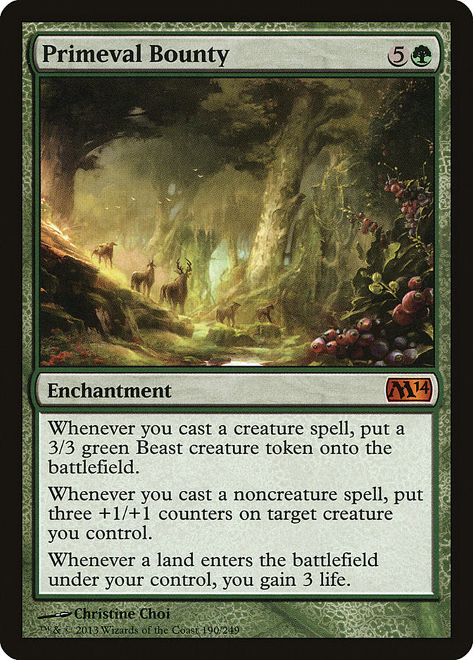 Primeval Bounty [Magic 2014] | Total Play