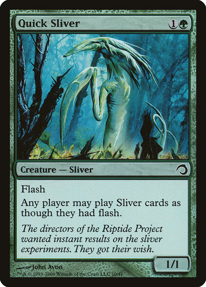 Quick Sliver [Premium Deck Series: Slivers] | Total Play