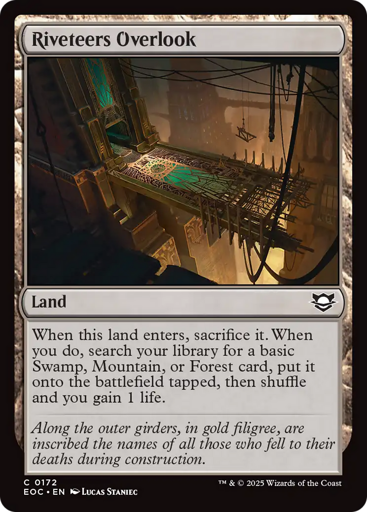 Riveteers Overlook [Edge of Eternities Commander] | Total Play