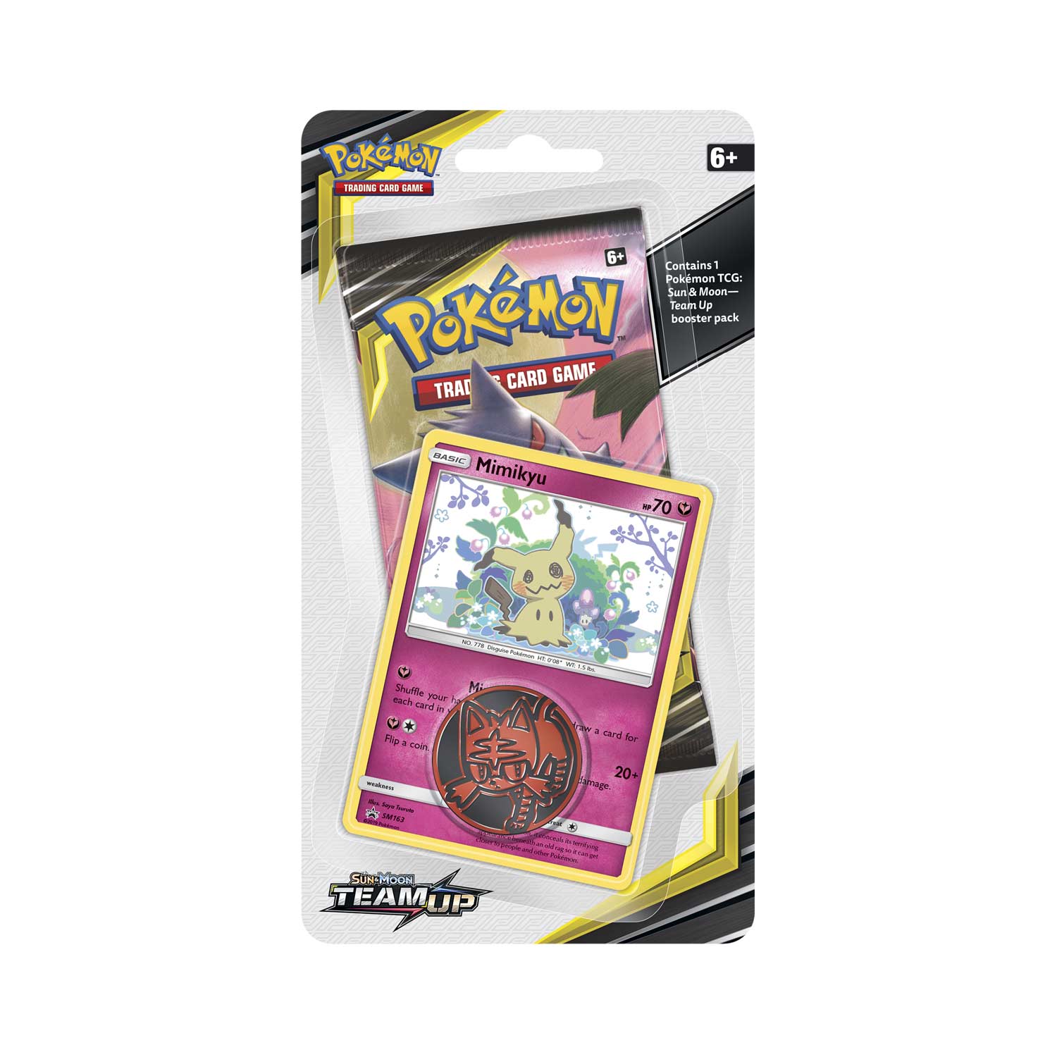 Sun & Moon: Team Up - Single Pack Blister (Mimikyu) | Total Play