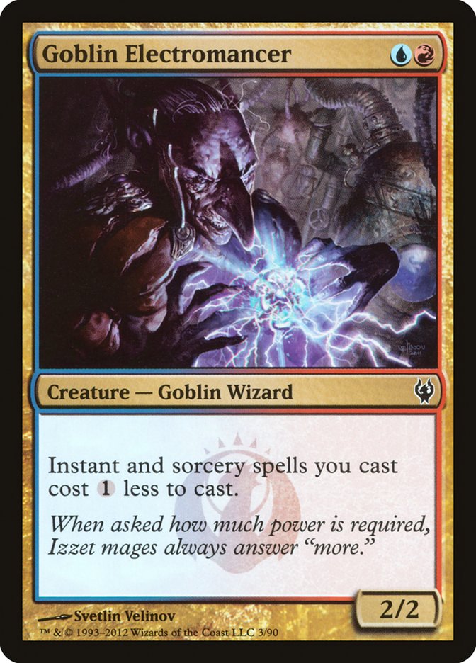 Goblin Electromancer [Duel Decks: Izzet vs. Golgari] | Total Play