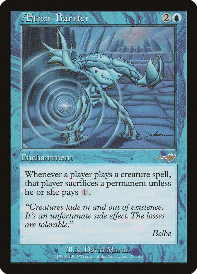 Aether Barrier [Nemesis] | Total Play