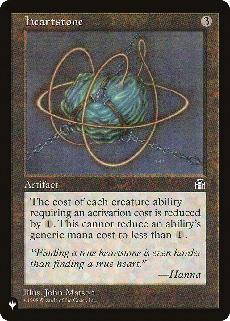 Heartstone [The List] | Total Play