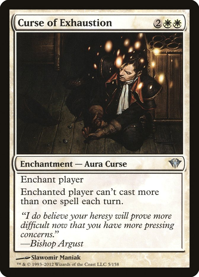 Curse of Exhaustion [Dark Ascension] | Total Play