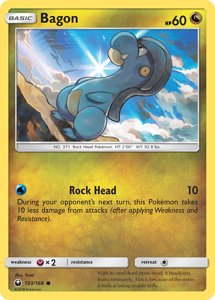 Bagon (103/168) [Sun & Moon: Celestial Storm] | Total Play