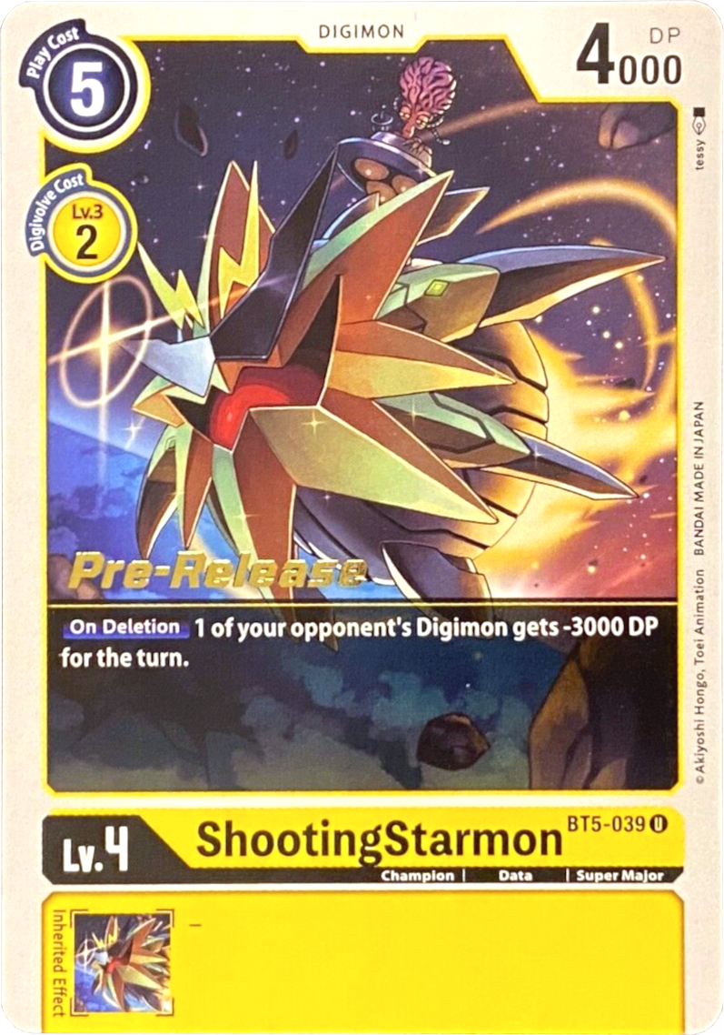 ShootingStarmon [BT5-039] [Battle of Omni Pre-Release Promos] | Total Play