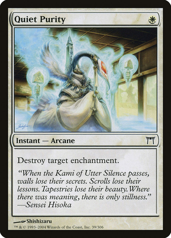 Quiet Purity [Champions of Kamigawa] | Total Play