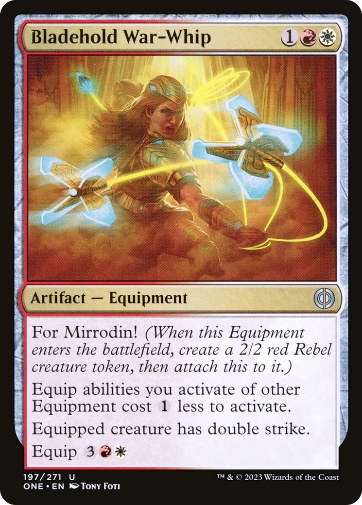 Bladehold War-Whip [Phyrexia: All Will Be One] | Total Play