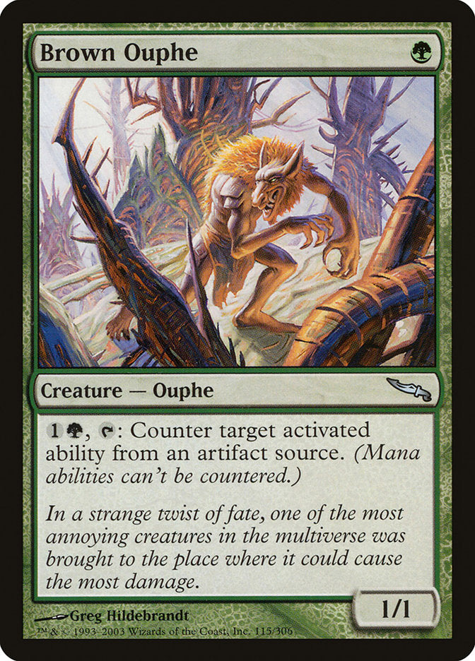 Brown Ouphe [Mirrodin] | Total Play