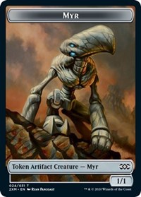 Myr (024) // Shapeshifter Double-Sided Token [Double Masters Tokens] | Total Play