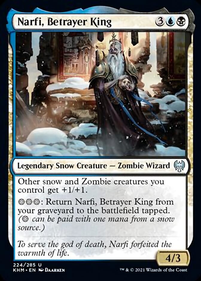 Narfi, Betrayer King [Kaldheim] | Total Play