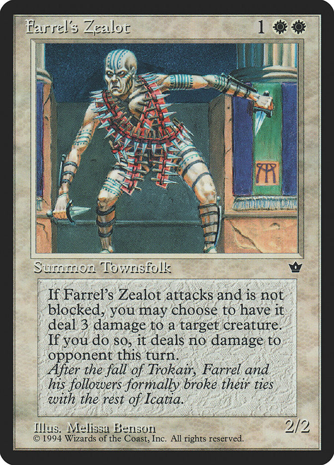 Farrel's Zealot (Melissa A. Benson) [Fallen Empires] | Total Play