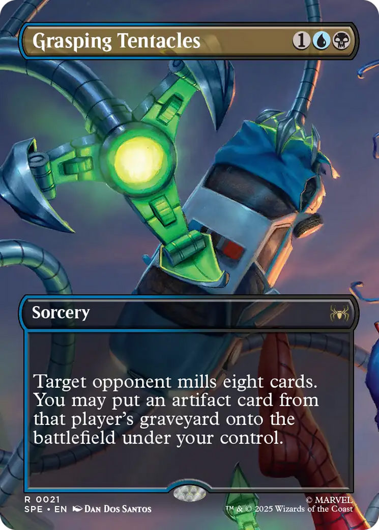 Grasping Tentacles (Borderless) [Marvel's Spider-Man: Eternal-Legal] | Total Play