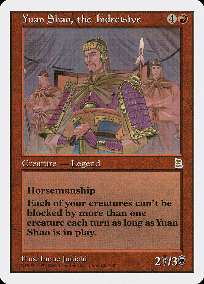 Yuan Shao, the Indecisive [Portal Three Kingdoms] | Total Play