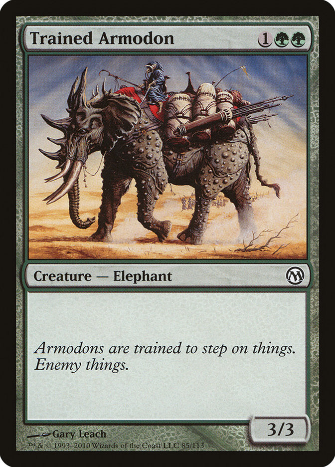 Trained Armodon [Duels of the Planeswalkers] | Total Play