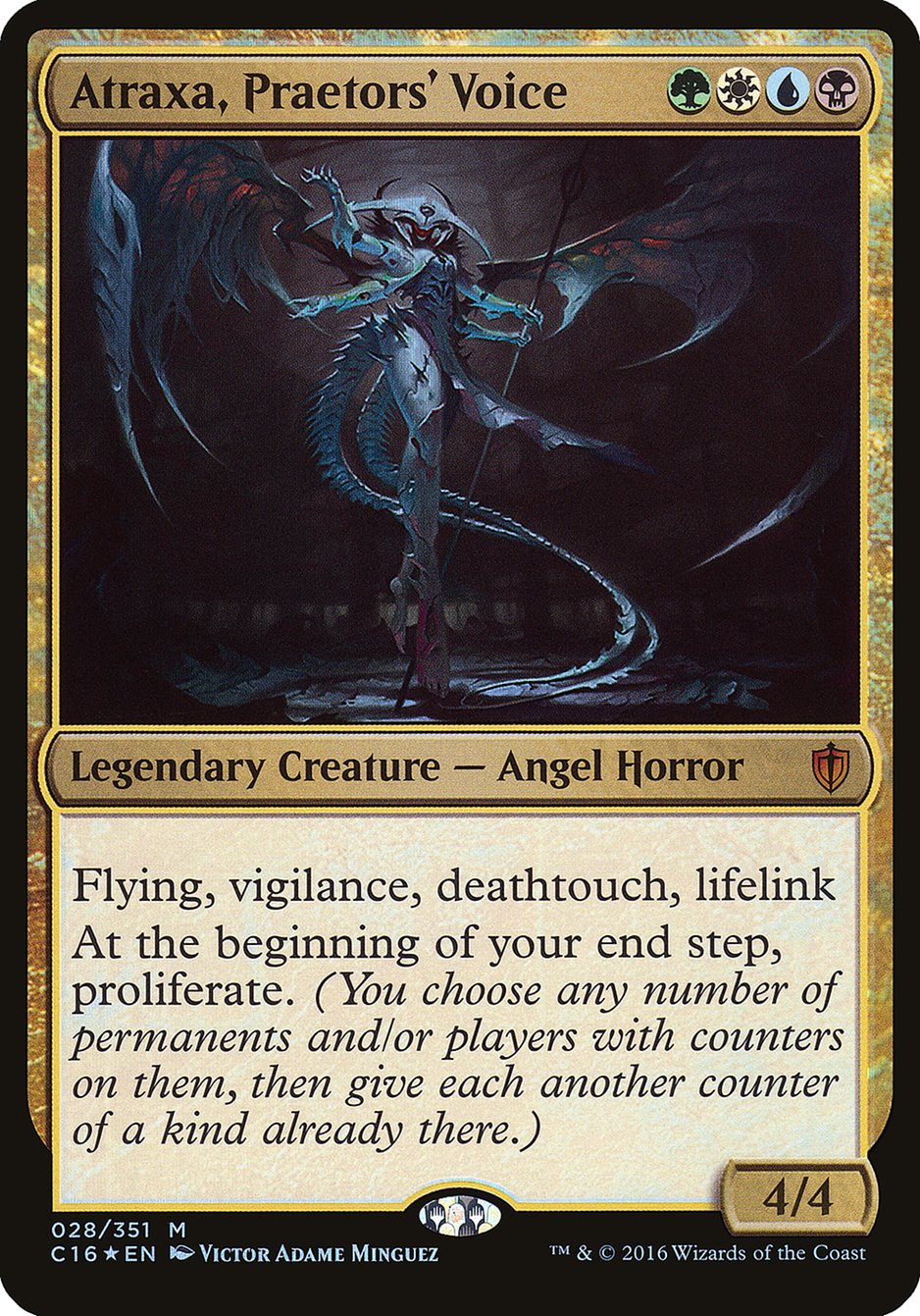 Atraxa, Praetors' Voice (Oversized) [Commander 2016 Oversized] | Total Play