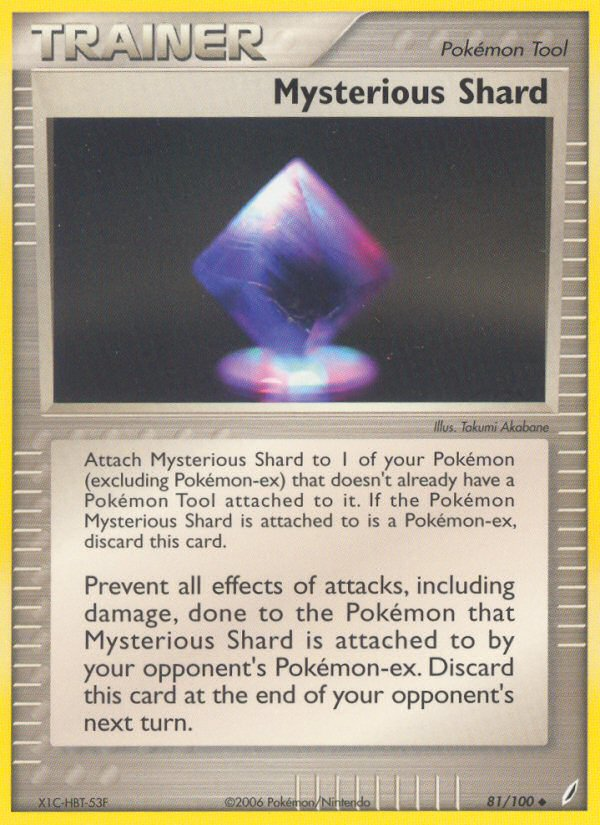 Mysterious Shard (81/100) [EX: Crystal Guardians] | Total Play