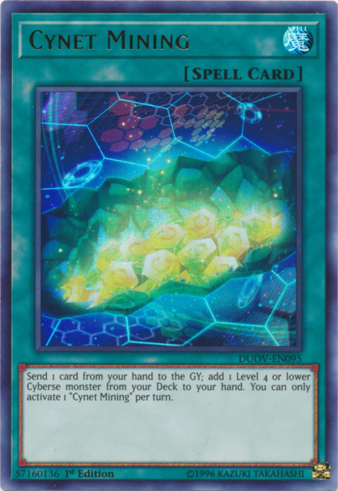 Cynet Mining [DUOV-EN095] Ultra Rare | Total Play
