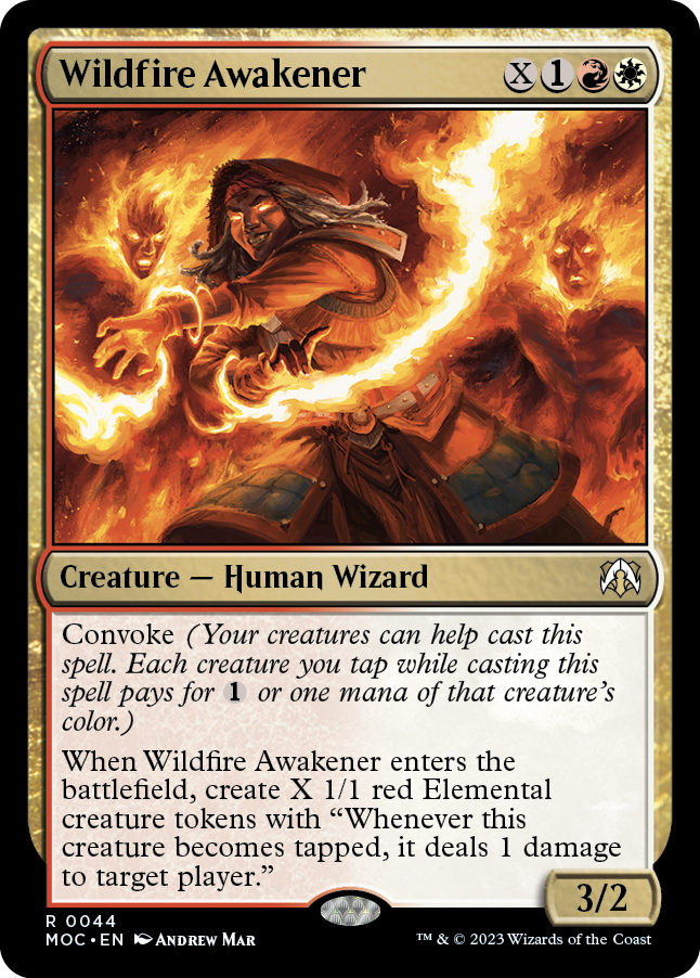 Wildfire Awakener [March of the Machine Commander] | Total Play