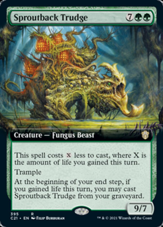 Sproutback Trudge (Extended Art) [Commander 2021] | Total Play