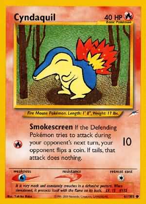 Cyndaquil (61/105) [Neo Destiny Unlimited] | Total Play